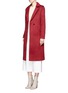 Figure View - Click To Enlarge - C/MEO COLLECTIVE - 'Better Off' felted wool blend coat