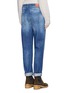 Back View - Click To Enlarge - CLOSED - 'Pat' boyfriend fit washed jeans