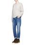 Figure View - Click To Enlarge - CLOSED - 'Pat' boyfriend fit washed jeans