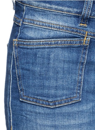 Detail View - Click To Enlarge - CLOSED - 'Pedal' medium wash denim pants
