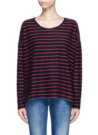 Main View - Click To Enlarge - CLOSED - Stripe cotton T-shirt