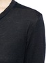 Detail View - Click To Enlarge - ISABEL MARANT ÉTOILE - 'Karon' linen long sleeve T-shirt