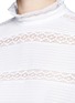 Detail View - Click To Enlarge - ISABEL MARANT ÉTOILE - 'Ria' blouson sleeve lace insert blouse