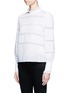 Front View - Click To Enlarge - ISABEL MARANT ÉTOILE - 'Ria' blouson sleeve lace insert blouse