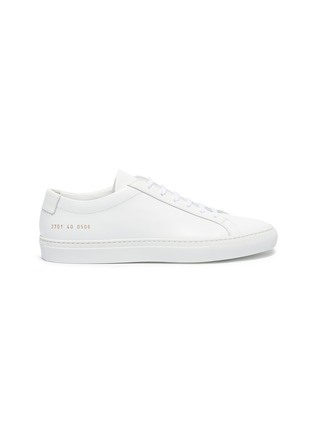 COMMON PROJECTS | 'Original Achilles' leather sneakers | WHITE | Women ...
