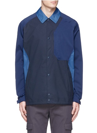 Main View - Click To Enlarge - ADIDAS BY WHITE MOUNTAINEERING - Patchwork bench jacket