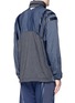 Back View - Click To Enlarge - ADIDAS BY WHITE MOUNTAINEERING - Patchwork windbreaker jacket