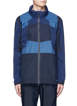 Main View - Click To Enlarge - ADIDAS BY WHITE MOUNTAINEERING - Patchwork shell jacket
