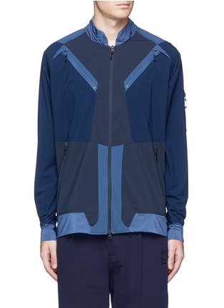 Main View - Click To Enlarge - ADIDAS BY WHITE MOUNTAINEERING - Patchwork track jacket