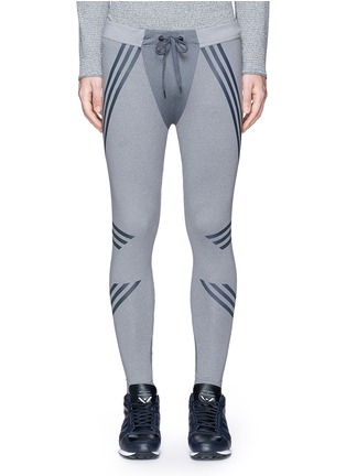 Detail View - Click To Enlarge - ADIDAS BY WHITE MOUNTAINEERING - Patchwork leggings