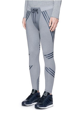 Front View - Click To Enlarge - ADIDAS BY WHITE MOUNTAINEERING - Patchwork leggings