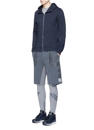 Figure View - Click To Enlarge - ADIDAS BY WHITE MOUNTAINEERING - Patchwork leggings