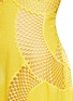 Detail View - Click To Enlarge - STELLA MCCARTNEY - 'Valerie' racerback embrodered mesh lace gown