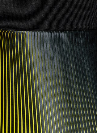 Detail View - Click To Enlarge - STELLA MCCARTNEY - 'Jeanne' plissé pleat satin strapless top