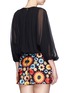 Back View - Click To Enlarge - ALICE & OLIVIA - 'Haylee' ruched dolman sleeve blouse