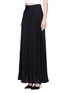 Front View - Click To Enlarge - ALICE & OLIVIA - 'Diora' pleat wide leg crepe pants