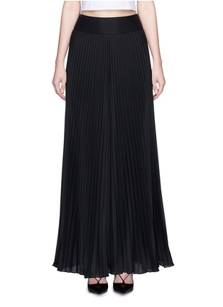 Main View - Click To Enlarge - ALICE & OLIVIA - 'Diora' pleat wide leg crepe pants