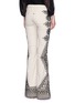 Back View - Click To Enlarge - ALICE & OLIVIA - 'Ryley' tribal embroidery flare jeans