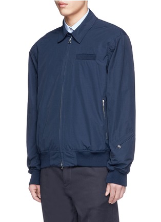 Front View - Click To Enlarge - NANAMICA - Drill cross wind jacket