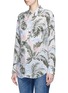 Front View - Click To Enlarge - EQUIPMENT - 'Signature' tropical print silk shirt