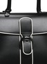 Detail View - Click To Enlarge - DELVAUX - 'Brilliant MM Illusion' contrast box calf leather bag