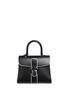 Main View - Click To Enlarge - DELVAUX - 'Brilliant MM Illusion' contrast box calf leather bag