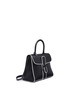 Figure View - Click To Enlarge - DELVAUX - 'Brilliant MM Illusion' contrast box calf leather bag