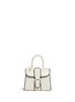 Main View - Click To Enlarge - DELVAUX - 'Brilliant Mini Illusion' piped leather bag