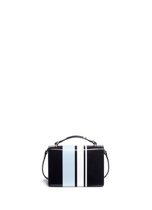 Back View - Click To Enlarge - - - 'Rosalia' variegated stripe patent leather bag