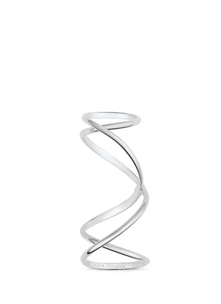 Main View - Click To Enlarge - MAISON MARGIELA FINE JEWELLERY - 'Anamorphose' 18k white gold twisted long ring