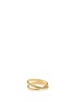 Main View - Click To Enlarge - MAISON MARGIELA FINE JEWELLERY - 'Anamorphose' 18k yellow gold twisted ring