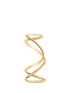 Main View - Click To Enlarge - MAISON MARGIELA FINE JEWELLERY - 'Anamorphose' 18k yellow gold twisted long ring