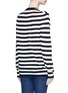 Back View - Click To Enlarge - - - 'Portofino' sequin embroidery stripe sweater