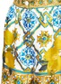 Detail View - Click To Enlarge - - - Maiolica flower print silk twill shorts