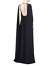 Figure View - Click To Enlarge - VALENTINO GARAVANI - Open back silk cady crepe gown