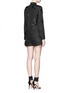 Back View - Click To Enlarge - VALENTINO GARAVANI - 'Camubutterfly Noir' embroidery cotton romper
