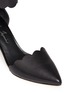 Detail View - Click To Enlarge - ISA TAPIA - 'Lia Belle' scalloped leather pumps