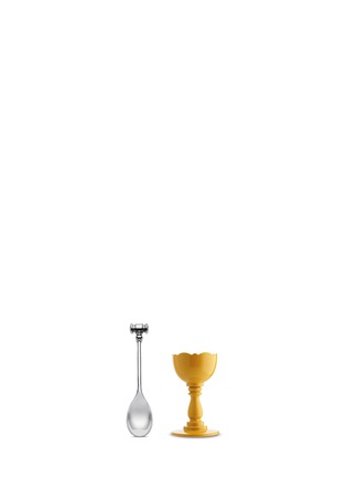 Main View - Click To Enlarge - ALESSI - Dressed egg cup with spoon