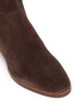 Detail View - Click To Enlarge - CHLOÉ - 'Sonia' zip suede thigh high boots