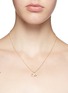 Detail View - Click To Enlarge - PAMELA LOVE - 'Oculus' diamond 18k gold eye pendant necklace