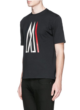 Front View - Click To Enlarge - MONCLER - Logo print T-shirt
