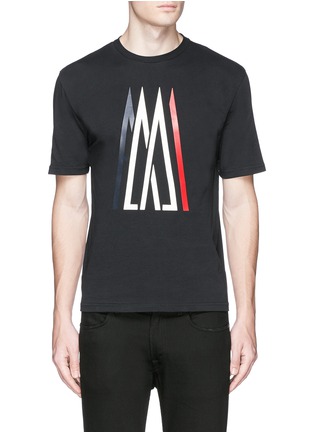 Main View - Click To Enlarge - MONCLER - Logo print T-shirt