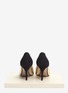 Back View - Click To Enlarge - PEDDER RED - Clear-panel metallic pumps