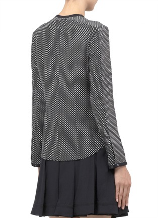 Back View - Click To Enlarge - RAG & BONE - Canabby printed silk-blend blouse