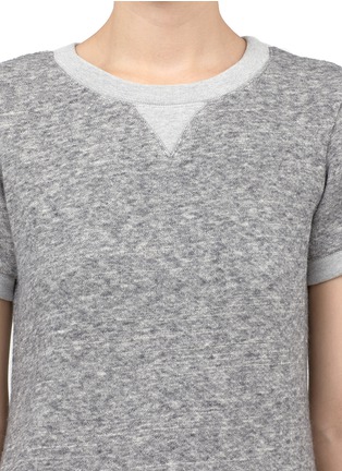 Detail View - Click To Enlarge - THEORY - Teju cotton-wool sweater dress