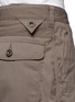 Detail View - Click To Enlarge - WHITE MOUNTAINEERING - Triple needle stitch gabardine pants
