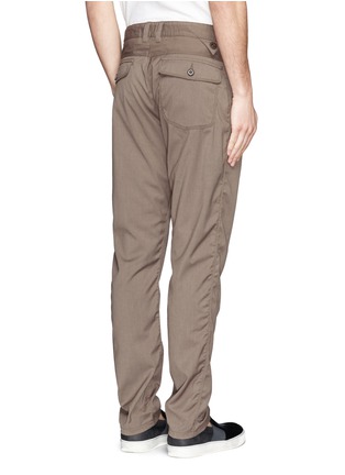 Back View - Click To Enlarge - WHITE MOUNTAINEERING - Triple needle stitch gabardine pants