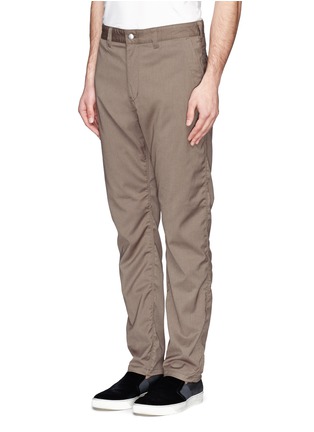 Front View - Click To Enlarge - WHITE MOUNTAINEERING - Triple needle stitch gabardine pants