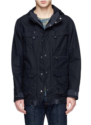 Main View - Click To Enlarge - WHITE MOUNTAINEERING - Cotton ripstop parka