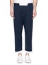 Main View - Click To Enlarge - WHITE MOUNTAINEERING - Contrast trim cropped pants